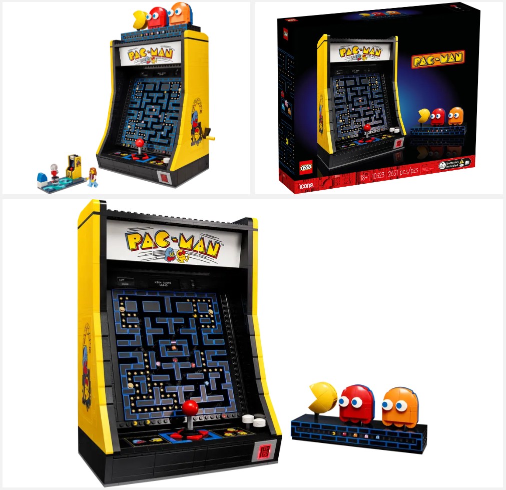 吃豆人街机立体拼装